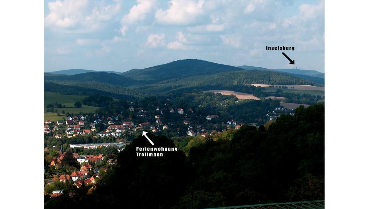 Ferienwohnung Trollmann Schmalkalden Buitenkant foto