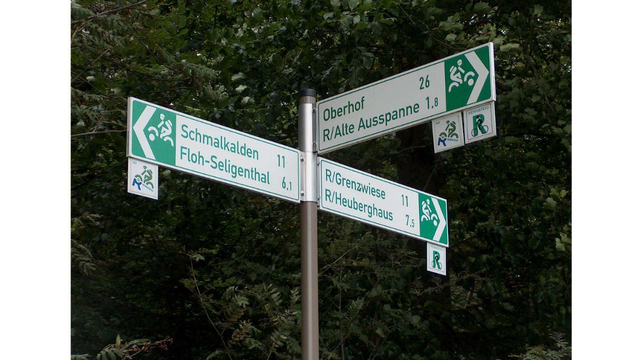 Ferienwohnung Trollmann Schmalkalden Buitenkant foto